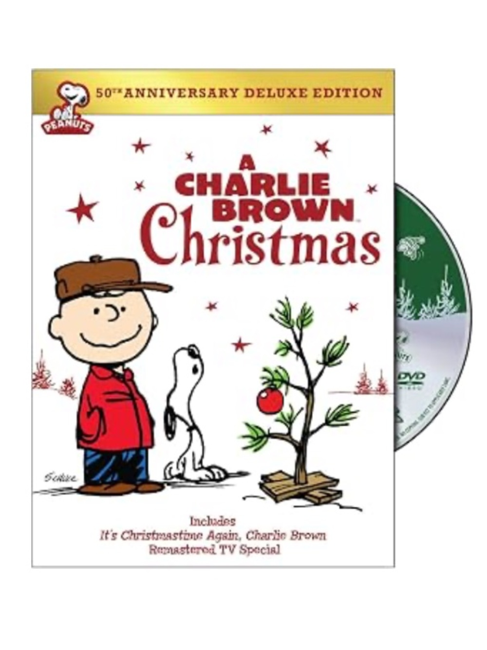 Peanuts Charlie Brown Christmas DVD Disc Movie